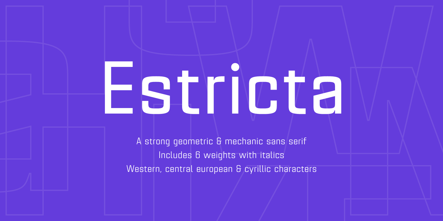 Font Estricta